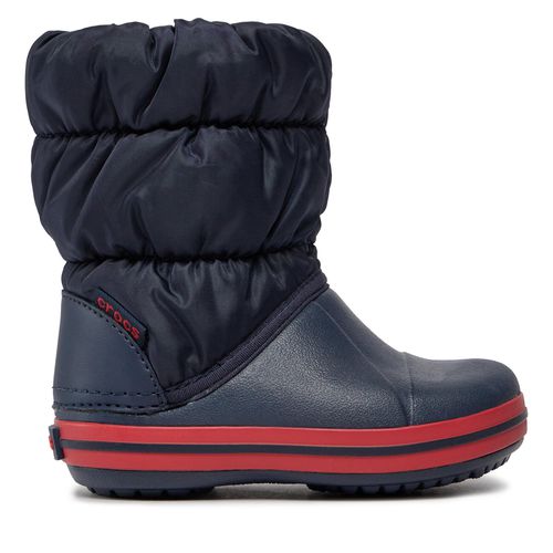 Bottes de neige Crocs Winter Puff 14613 Navy/Red - Chaussures.fr - Modalova