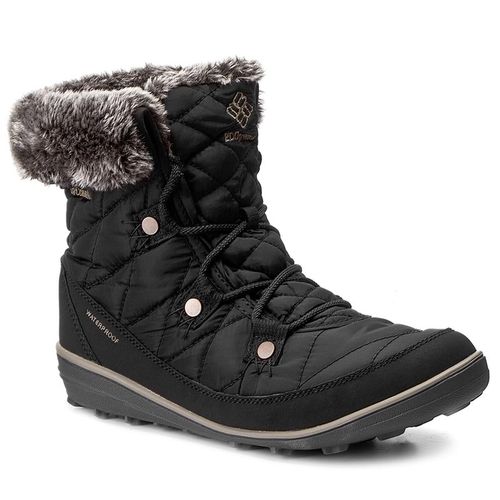 Bottes de neige Columbia Heavenly Shorty Omni-Heat BL1652 Black/Kettle 010 - Chaussures.fr - Modalova