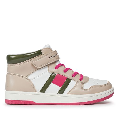 Sneakers Tommy Hilfiger T3A9-32961-1434Y609 D Beige/Off White/Army Green Y609 - Chaussures.fr - Modalova