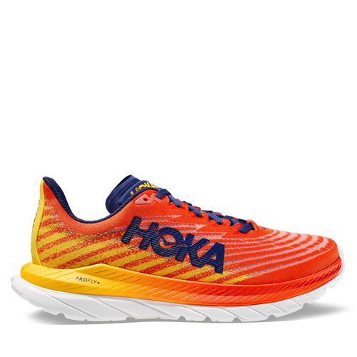 Chaussures de running Hoka Mach 5 1127893 Orange - Chaussures.fr - Modalova
