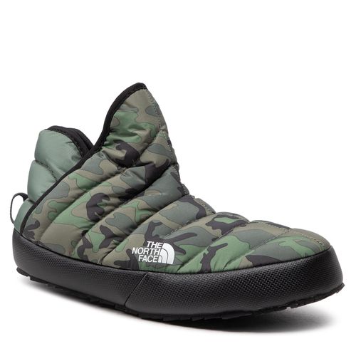Chaussons The North Face Thermoball Traction Bootie NF0A3MKH28F1 Thyme Brushwood Camo Print/Tnf Black - Chaussures.fr - Modalova