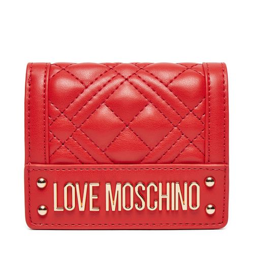 Portefeuille petit format LOVE MOSCHINO JC5601PP0LLA0500 Rouge - Chaussures.fr - Modalova