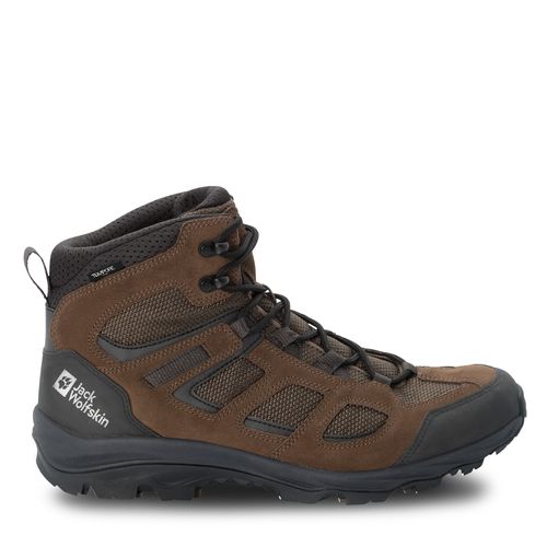 Chaussures de trekking Jack Wolfskin Vojo 3 Texapore Mid M 4042462 Brown/Phantom - Chaussures.fr - Modalova