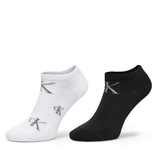 Lot de 2 paires de chaussettes basses Calvin Klein Jeans 701229470 Blanc - Chaussures.fr - Modalova