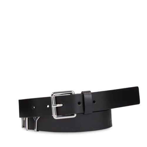 Ceinture Tommy Jeans Tjw Bold Leather 3.0 AW0AW15487 Black BDS - Chaussures.fr - Modalova