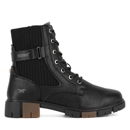 Bottines Mustang 1443-502 Noir - Chaussures.fr - Modalova