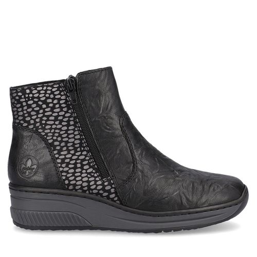 Bottines Rieker 48759-00 Noir - Chaussures.fr - Modalova