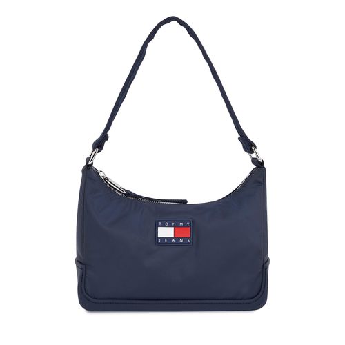 Sac à main Tommy Jeans Tjw Uncovered Shoulder Bag AW0AW15949 Dark Night Navy C1G - Chaussures.fr - Modalova