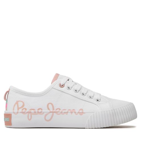 Sneakers Pepe Jeans Ottis Log G PGS30577 Blanc - Chaussures.fr - Modalova