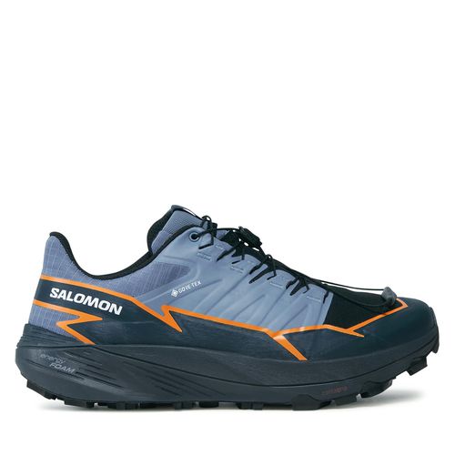 Chaussures Salomon Thundercross GORE-TEX L47383100 Flint Stone/Carbon/Orange Pepper - Chaussures.fr - Modalova