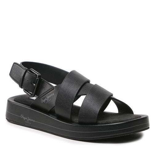 Sandales Pepe Jeans Summer Block PLS90578 Black 999 - Chaussures.fr - Modalova