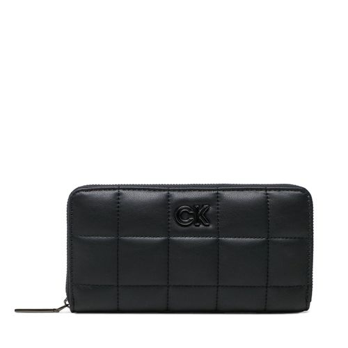 Portefeuille grand format Calvin Klein Re-Lock Quilt Wallet Lg K60K610494 BAX - Chaussures.fr - Modalova