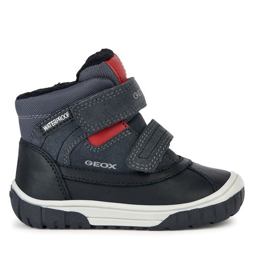 Boots Geox B Omar Boy Wpf B162DB 022FU C0047 S Dk Grey/Red - Chaussures.fr - Modalova