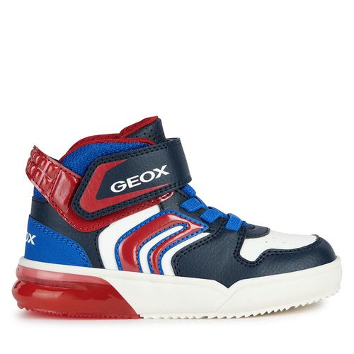 Sneakers Geox J Grayjay Boy J369YD 0BU11 C0735 D Navy/Red - Chaussures.fr - Modalova