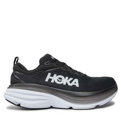 Chaussures Hoka Bondi 8 1123202 Black/White - Chaussures.fr - Modalova