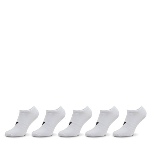 Lot de 5 paires de socquettes 4F 4FWMM00USOCM282 Blanc - Chaussures.fr - Modalova