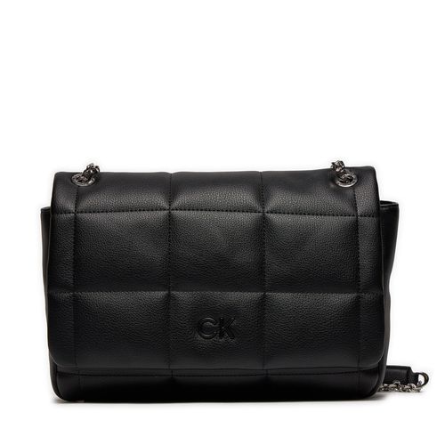 Sac à main Calvin Klein Square Quilt Conv Shoulder Bag K60K612332 Noir - Chaussures.fr - Modalova