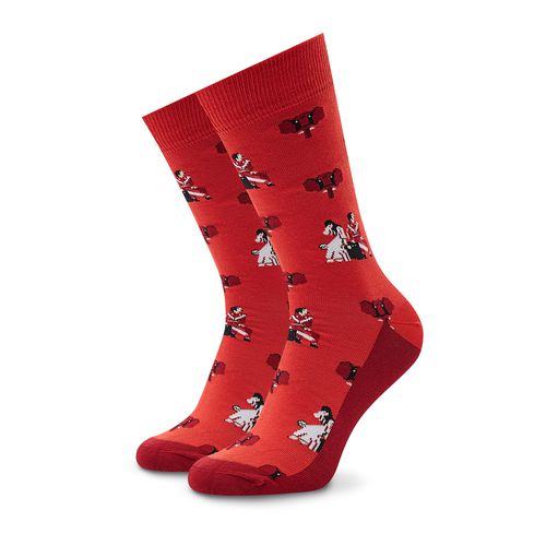 Chaussettes hautes unisex Stereo Socks Mammoth Rouge - Chaussures.fr - Modalova