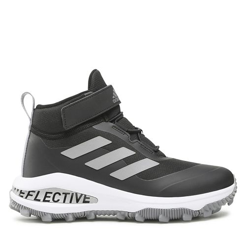 Chaussures adidas Fortarun Atr El K GZ180 Core Black/Silver Mettalic/Cloud White - Chaussures.fr - Modalova