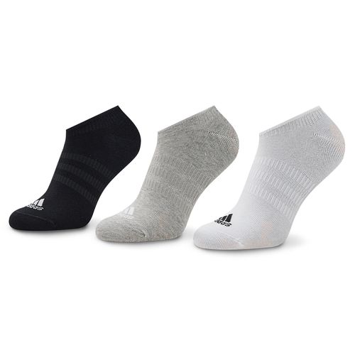 Socquettes unisex adidas Thin and Light No-Show Socks 3 Pairs IC1328 Gris - Chaussures.fr - Modalova