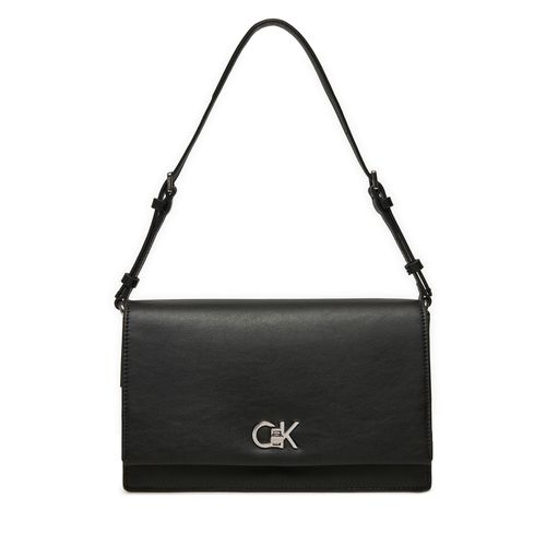 Sac à main Calvin Klein Ck Elongated Shoulder Bag K60K612807 Noir - Chaussures.fr - Modalova