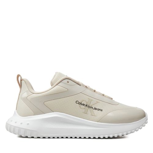 Sneakers Calvin Klein Jeans Eva Runner Low Lace Mix Ml Wn YW0YW01442 Beige - Chaussures.fr - Modalova