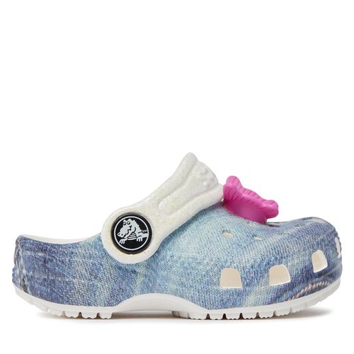 Mules / sandales de bain Crocs Classic Denim Clog T 208302 Blanc - Chaussures.fr - Modalova
