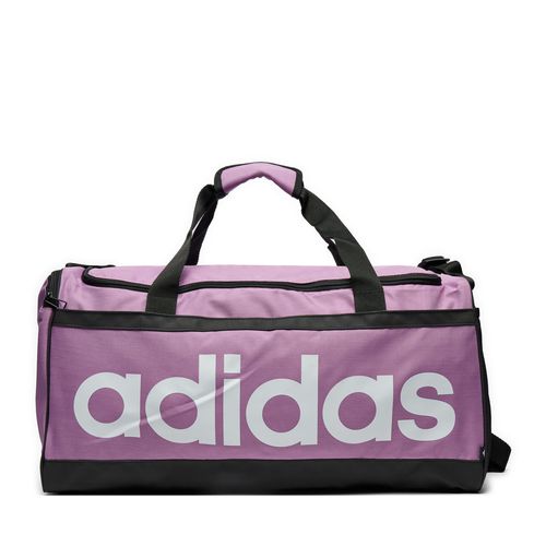 Sac adidas Essentials Linear Duffel Bag Medium IZ1898 Violet - Chaussures.fr - Modalova