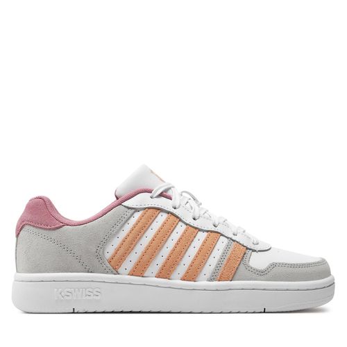 Sneakers K-Swiss Court Palisades 96931-948-M White/Almost Apricot/Foxglove 948 - Chaussures.fr - Modalova
