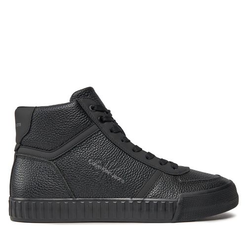 Sneakers Calvin Klein Jeans Skater Vulc Mid Lth YM0YM00809 Noir - Chaussures.fr - Modalova