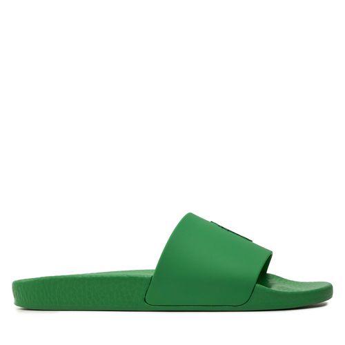Mules / sandales de bain Polo Ralph Lauren 809931326003 Green/Navy - Chaussures.fr - Modalova