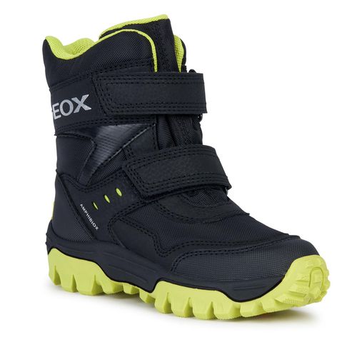 Bottes de neige Geox J Himalaya Boy B Abx J36FRC 0FUCE C0802 D Black/Lime - Chaussures.fr - Modalova