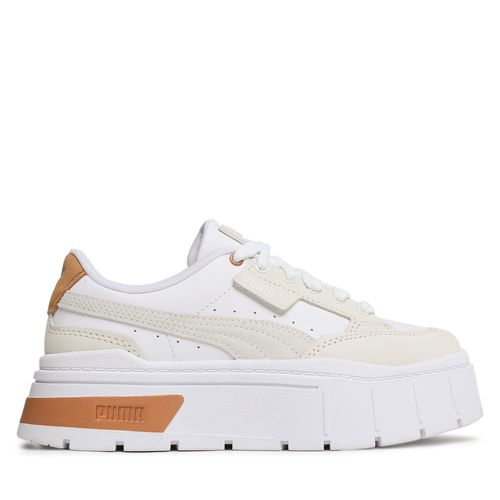 Sneakers Puma Mayze Stack Luxe 389853 05 Blanc - Chaussures.fr - Modalova