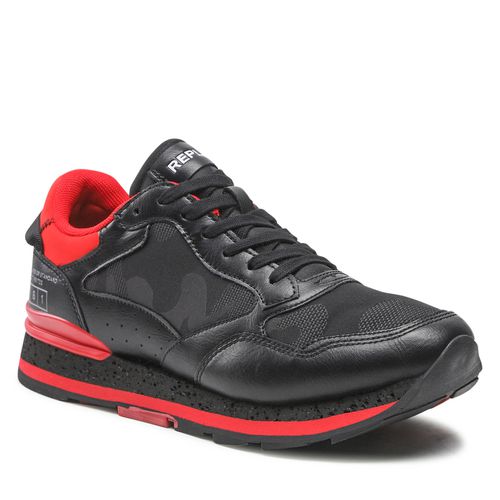 Sneakers Replay Arthur Effect GMS68.000.C0052S Noir - Chaussures.fr - Modalova