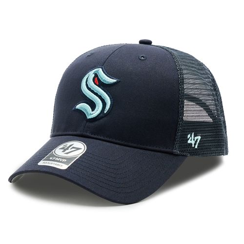 Casquette 47 Brand NHL Seattle Kraken Branson '47 MVP H-BRANS32CTP-NY Navy - Chaussures.fr - Modalova