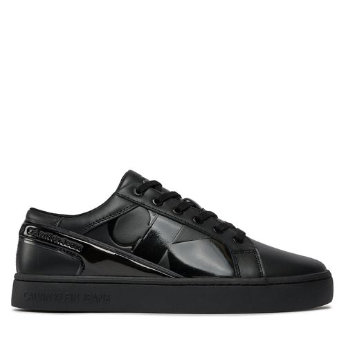 Sneakers Calvin Klein Jeans Classic Cupsole Low Mix Nbs Lum YM0YM00865 Triple Black 0GT - Chaussures.fr - Modalova