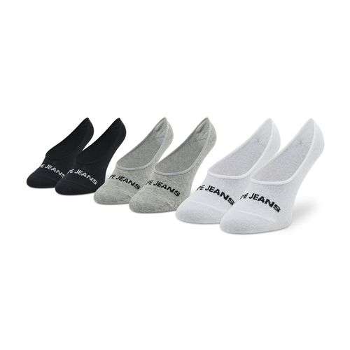 Lot de 3 paires de socquettes Pepe Jeans Daria PLU10387 Black/White/Grey Marl - Chaussures.fr - Modalova