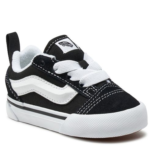Tennis Vans Knu Skool Elastic Lace VN000D0K6BT1 Black/True White - Chaussures.fr - Modalova