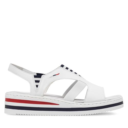 Sandales Rieker V02Y5-80 Blanc - Chaussures.fr - Modalova