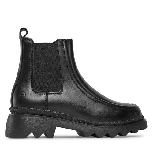 Bottines Chelsea Tamaris 1-25840-41 Black Leather 003 - Chaussures.fr - Modalova