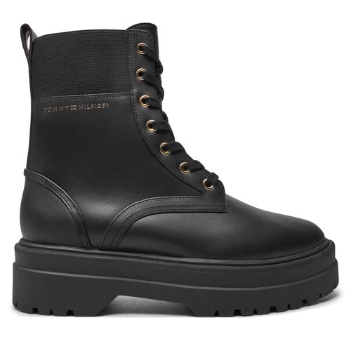 Bottes de randonnée Tommy Hilfiger FW0FW08440 Noir - Chaussures.fr - Modalova