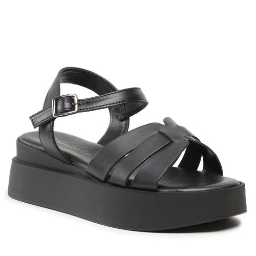 Sandales Tamaris 1-28246-20 Black Leather 003 - Chaussures.fr - Modalova