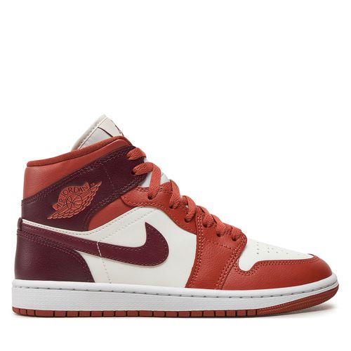 Sneakers Nike Air Jordan 1 Mid BQ6472 200 Marron - Chaussures.fr - Modalova