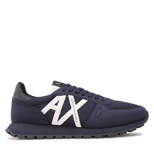 Sneakers Armani Exchange XUX169 XV660 N151 Bleu marine - Chaussures.fr - Modalova