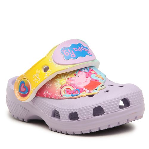 Mules / sandales de bain Crocs Cls Fl Iam Peppa Pig Cgt 207915 Lavender - Chaussures.fr - Modalova