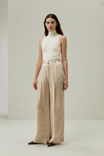 LILYSILK Pantalons Soie Coupe Large Pure Soie Convient À Toutes Les Saisons Sophistiqué Et Élégant 46 - LILYSILK - Modalova