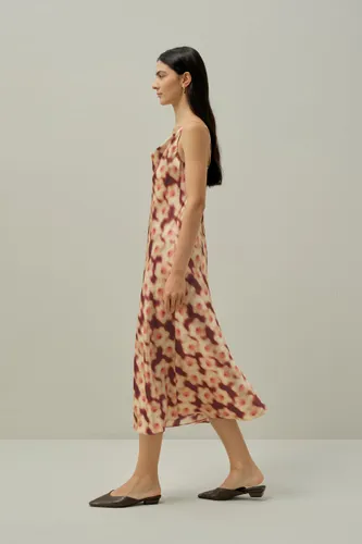 LILYSILK Robe Longue Soie Encolure Bénitier Sans Effort Soie De Haute Qualité Mettant En Valeur La Féminité S - LILYSILK - Modalova