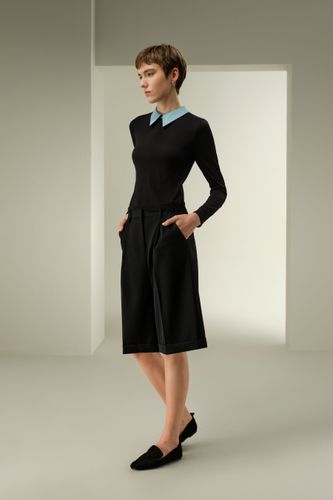 LILYSILK Haut Tricoté En Soie Fermeture Éclair Au Dos Soie De Mûrier De Haute Qualité Simple Et Classique Modèle Classique Xl - LILYSILK - Modalova