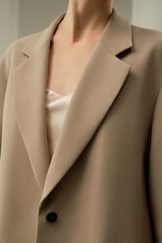LILYSILK Manteau En Soie Avec Deux Poches Sur La Veste Mélange De Soie Et De Laine Une Chaleur Et Un Confort Ultimes Élégance Sans Effort L - LILYSILK - Modalova