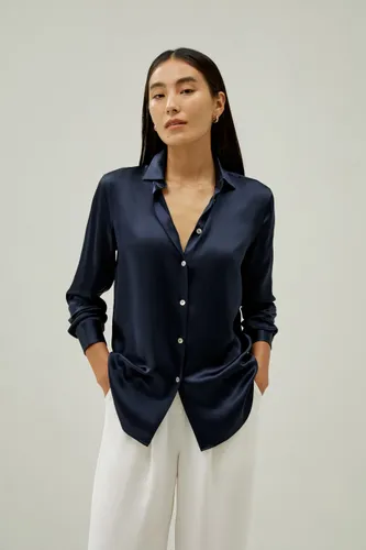 LILYSILK Chemise En Soie Convient Au Travail Et Aux Affaires Pure Soie Les Essentiels De La Garde-Robe Facile À Assortir L - LILYSILK - Modalova